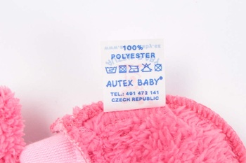 Rukavičky Autex Baby růžové