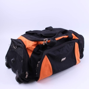 Cestovní taška Rolan černo oranžová