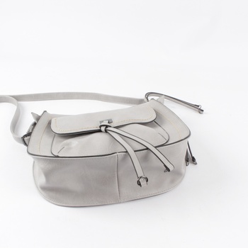 Dámská kabelka z umělé kůže šedé barvy