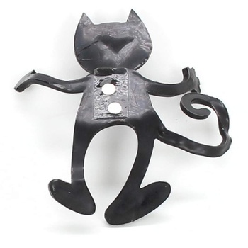 Magnetický držák ve tvaru kočky černý