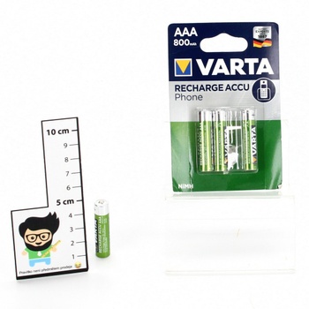 AAA baterie Varta Recharge Accu Phone 4 ks