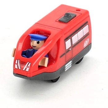 Elektrická lokomotiva Woody červená