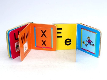 Dětské knížky abecedy A-J, K-Ž