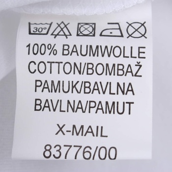 Dámské tričko X-Mail odstín bílé s nápisy