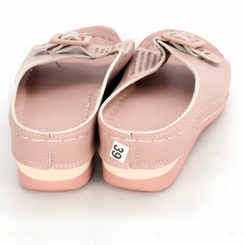 Dámské nazouvací boty růžové vel.39