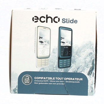Mobil Echo Slide Dual SIM šedý