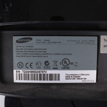 LCD televize Samsung T240HD černo-stříbrná