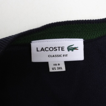 Pánský pulovr Lacoste výstřih V XXXL