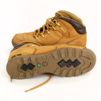 Pánské kožené boty Timberland hnědé