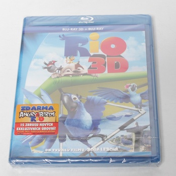 Blu-ray film Rio 3D 2011 CZ