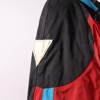 Pánská bunda s trojzubcem v pase červená
