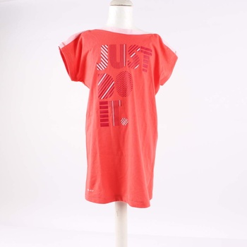 Dívčí tričko Nike Dri-Fit odstín červené