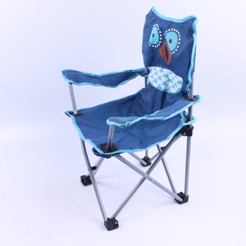 Dětská campingová židlička s motivem sovy