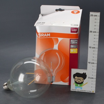 LED žárovka Osram CL G125 LED Globe