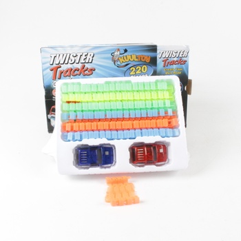 Svítící autodráha Kuul Toy Twister Tracks