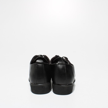Pánská společenská obuv lesklá černá 44,5
