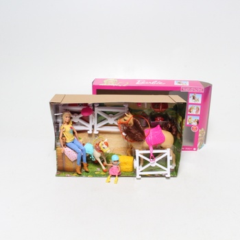 Panenka s koněm Barbie GLL70 Chelsea