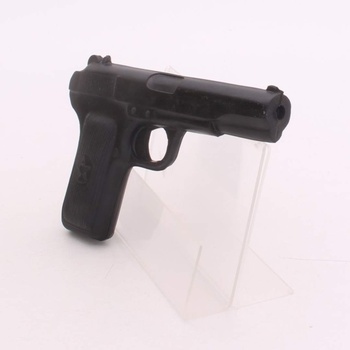Pistole gumová černá 19 x 12,5 cm
