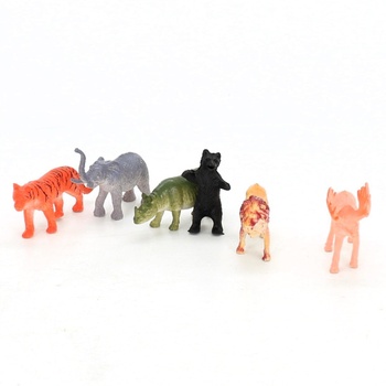 Sada plastových zvířecích figurek III 6 ks 