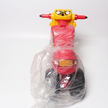 Odrážedlo Dohany motorka červeno-žlutá