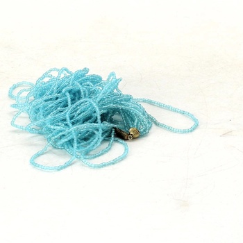 Dámský náhrdelník 60 cm modré barvy