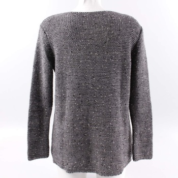 Dámský pletený svetr šedý  