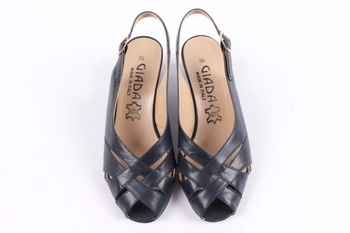 Páskové dámské boty Giada černé