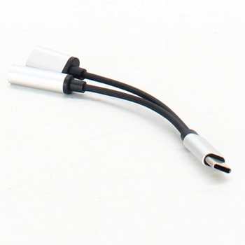 Adaptér sluchátek Zerkar AUX, USB Typ C