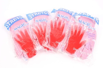 Prstové rukavice Stretch Magic Gloves růžové
