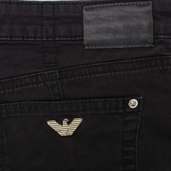 Dámské džíny Armani černé barvy