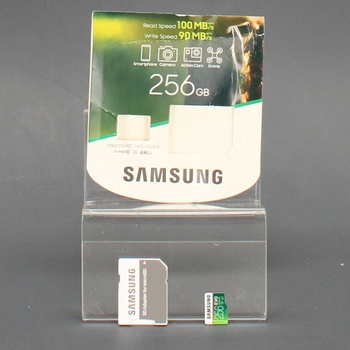 Paměťová karta Samsung 256 GB microSD 100 MB