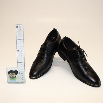 Pánská společenská obuv černá 28,5 cm