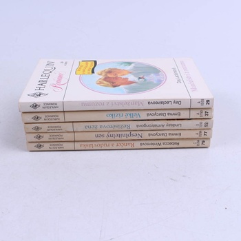 Knihy řady Harlequin Romance 5 ks