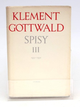Kniha Klement Gottwald: Spisy lll.
