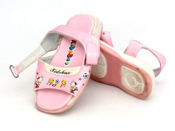 Dětské sandále Kidebao Sports růžové