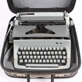 Kufříkový psací stroj Consul 221.1