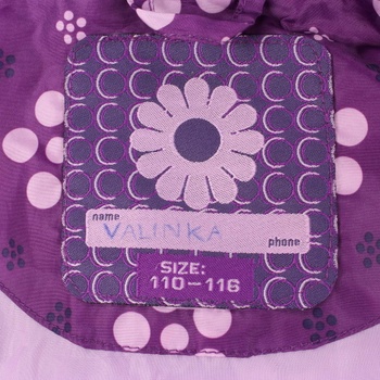 Dětská bunda TCM fialové barvy