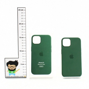 Silikonové pouzdro Apple iPhone 13 zelené
