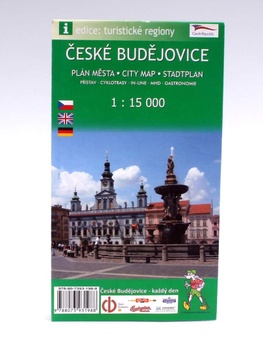 Plán města České Budějovice