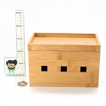 Bambusový box na kabely RelaxDays 10022184