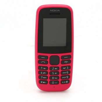 Mobilní telefon Nokia 105 červený