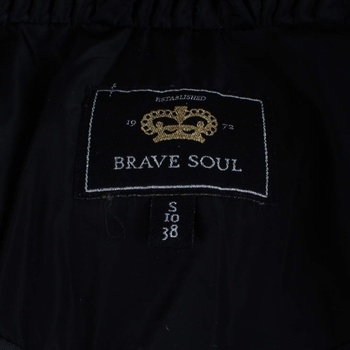Dámský kabát Brave Soul odstín černé