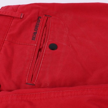 Pánské kalhoty Jack and Jones odstín červené