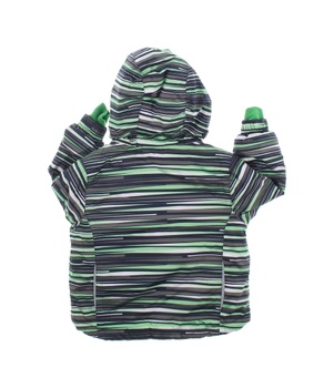 Zimní bunda Lupilu pro batole zelenohnědá