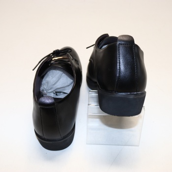 Pánská společenská obuv černá z koženky 43
