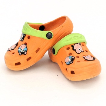 Dětské pantofle 2Surf oranžové