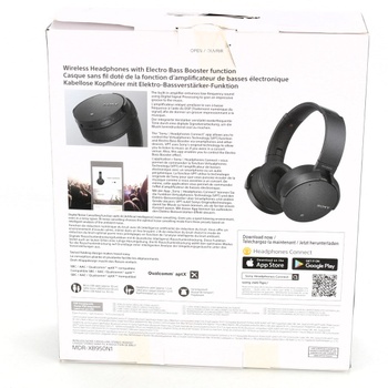 Bezdrátová sluchátka Sony MDR-XB950N1 černá