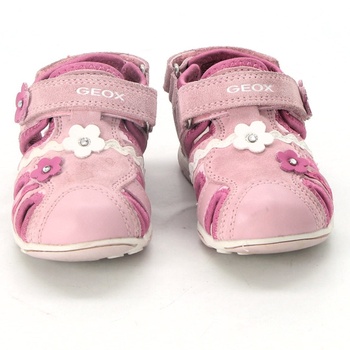 Dívčí sandálky Geox růžové velikost 24
