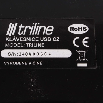 Kabelová USB klávesnice Triline