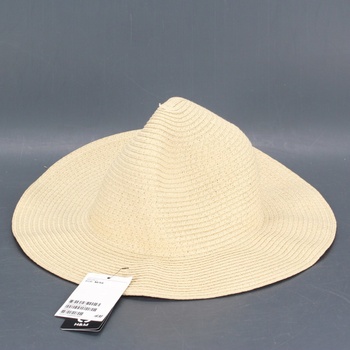 Dámský klobouk H&M béžové barvy 